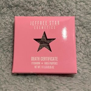 Death Certificate📃 Single Eyeshadow Jeffree Star
